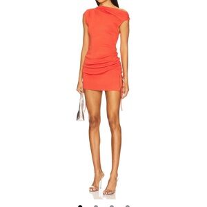 Lioness Vibrant Orange Mini Dress